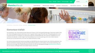 
                            5. Elementare Vielfalt- @ Das Informationsportal für die Chemieregion ...