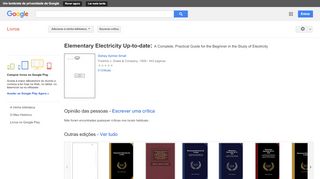 
                            10. Elementary electricity up-to-date: a complete, practical guide for ...