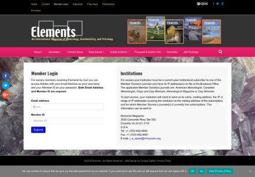 
                            13. Elements Magazine Login for Registered Users