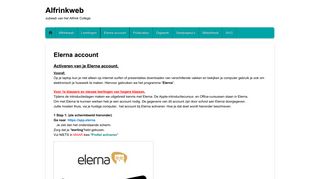 
                            5. Elerna account - Alfrinkweb