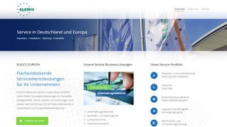 
                            1. ELESCO EUROPA GmbH – Reparatur – Service – Installation ...
