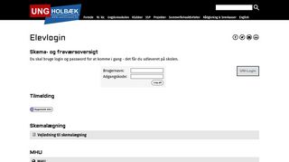 
                            5. Elevlogin - UngHolbæk