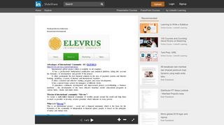 
                            13. Elevrus international finance community - SlideShare