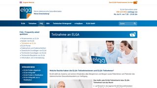 
                            3. ELGA: Teilnahme an ELGA