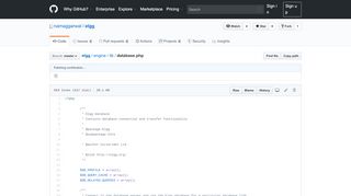 
                            9. elgg/database.php at master · namaggarwal/elgg · GitHub