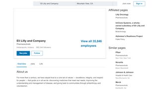 
                            9. Eli Lilly and Company | LinkedIn