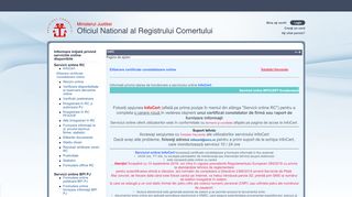 
                            4. Eliberare certificate constatatoare online - ONRC