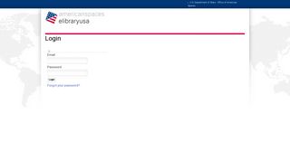 
                            12. eLibraryUSA | Login - US Department of State