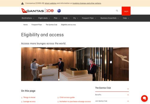 
                            4. Eligibility and access | Qantas