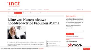 
                            10. Eline van Nunen nieuwe hoofdredactrice Fabulous Mama - inct