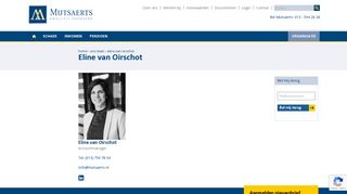 
                            12. Eline van Oirschot - Mutsaerts | Zakelijke Verzekeringen en Pensioen