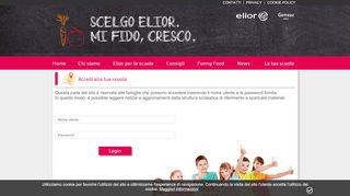 
                            3. Elior per la Scuola |Login