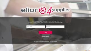 
                            12. Elior4Supplier | Login