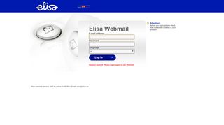 
                            5. Elisa Webmail - web-based e-mail for Elisa customers ::