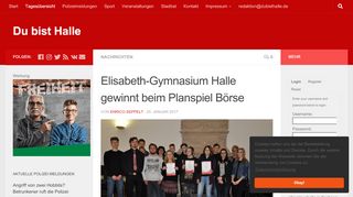 
                            8. Elisabeth-Gymnasium Halle gewinnt beim Planspiel Börse – Du bist ...