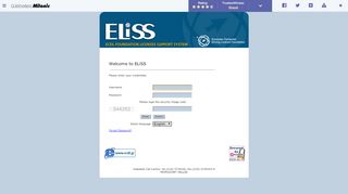 
                            5. ELiSS Login - Milonic