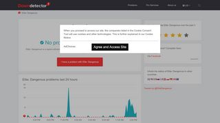 
                            2. Elite: Dangerous down? Current problems and outages | Downdetector