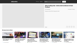 
                            9. Elite Trading Club - Online Geld verdienen ist kein Problem - video ...