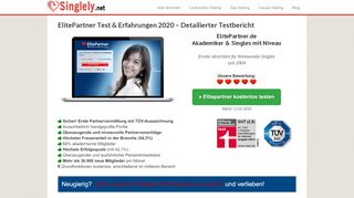 
                            6. Elitepartner Erfahrungen ++ Aktueller Test Februar 2019 ++