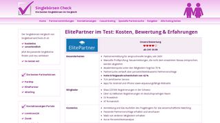 
                            11. ElitePartner im Test (2019) | Kosten, Bewertung & Erfahrungen