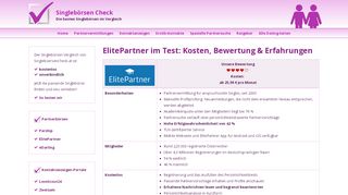 
                            9. ElitePartner im Test (2019) - Kosten €, Bewertung & Erfahrungen