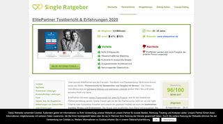 
                            8. ElitePartner Test ++ Februar 2019 ++ Kosten & Erfahrungen