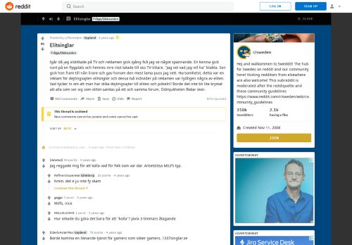 
                            8. Elitsinglar : sweden - Reddit