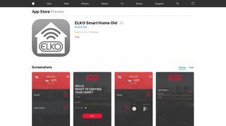 
                            5. ELKO Smart Home Old on the App Store - iTunes - Apple