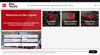 
                            3. Elko Toyota | New Toyota dealership serving Elko | Ryndon | Carlin ...