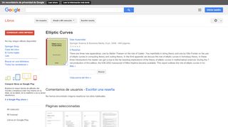 
                            12. Elliptic Curves - Resultado de la Búsqueda de libros de Google