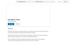 
                            9. Ello Mobile Limited | LinkedIn