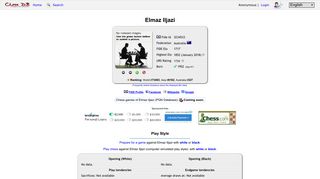 
                            6. Elmaz Iljazi chess games and profile - Chess-DB.com