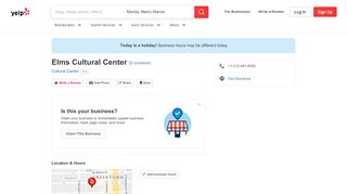 
                            11. Elms Cultural Center - Cultural Center - 310 S Peoria St, West Loop ...