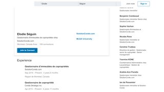 
                            12. Elodie Séguin - Gestionnaire d'immeubles de copropriétés ...
