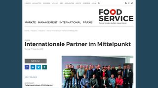 
                            9. Eloma: Internationale Partner im Mittelpunkt - Food Service