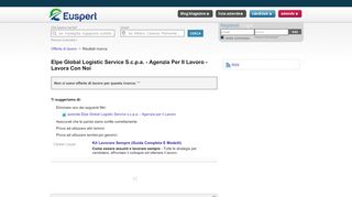 
                            11. Elpe Global Logistic Service S.c.p.a. - Agenzia Per Il Lavoro - Lavora ...