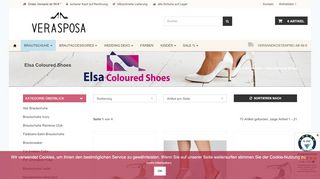 
                            6. Elsa Coloured Shoes - Verasposa