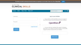 
                            12. Elsevier Clinical Skills > User Login