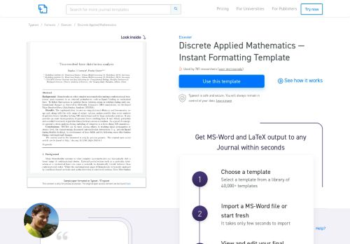 
                            12. Elsevier - Discrete Applied Mathematics Template - Typeset