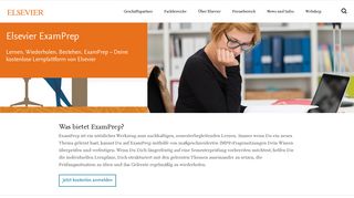 
                            3. Elsevier ExamPrep | Elsevier.de