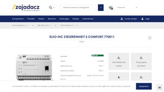
                            12. ELSO IHC Steuereinheit 2 Comfort 770011 | Adalbert Zajadacz GmbH ...