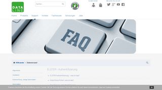 
                            13. ELSTER - Authentifizierung - DATALINE