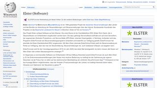 
                            12. Elster (Software) – Wikipedia