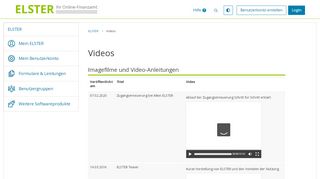 
                            10. ELSTER - Videos
