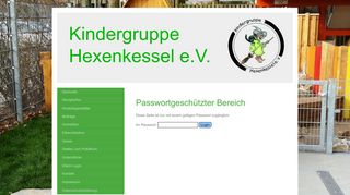 
                            7. Eltern Login - Kindergruppe Hexenkessel eV