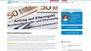
                            5. ᐅ Elterngeldantrag Bayern 2019 - Elterngeld.de