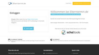 
                            9. Elterntermin.de - Elternsprechtag online buchen