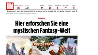 
                            10. Elvenar ist das neue kostenlose Fantasy-Strategiespiel - Spiele - Bild.de