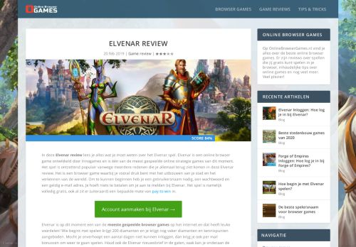 
                            6. Elvenar review: spelen of niet? - Online Browser Games