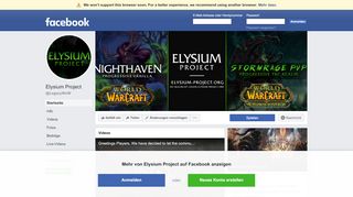 
                            5. Elysium Project - Startseite | Facebook